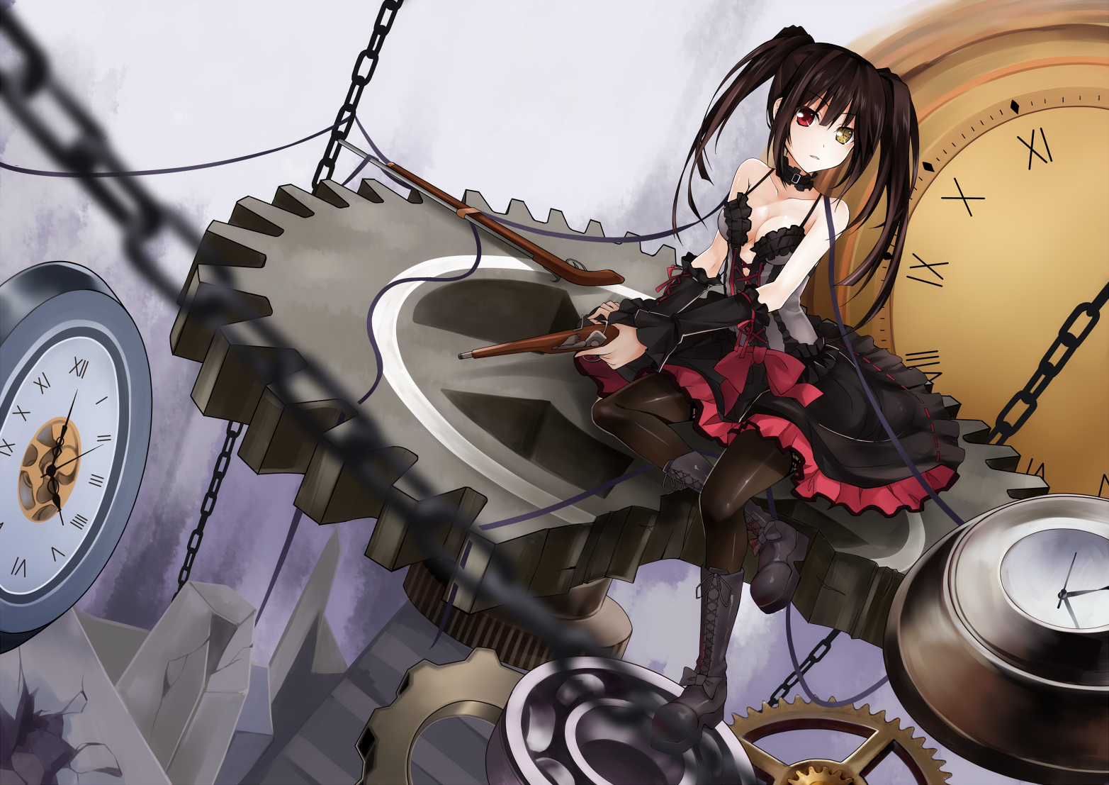 Date A Live Kurumi I00134 ★ Amaterasu Anime Art And Photo 6388